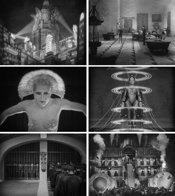 Scenes from Metropolis by Fritz Lang (1927)